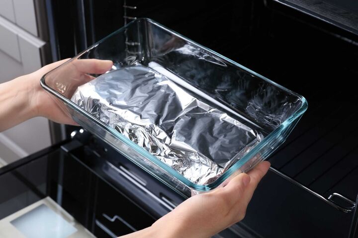 用铝箔对流烤箱
