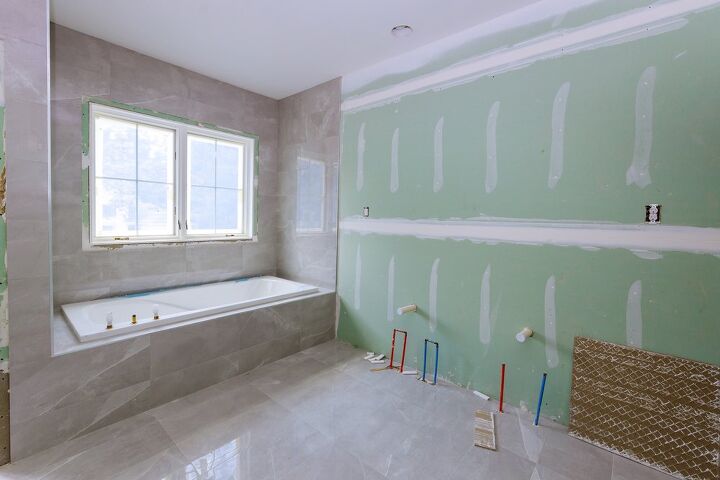 你能瓷砖在石膏板淋浴吗?