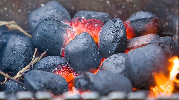 你能把燃气烧烤木炭?